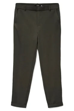 Vero Moda Pantalón largo recto Gris oscuro