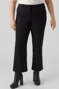 Vero Moda Curve Pantalón largo recto Curve Negro