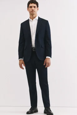 Cortefiel Pantalón marino slim fit Azul marino Clearance