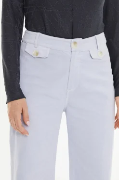 System Action Pantalón micropana marfil Discount