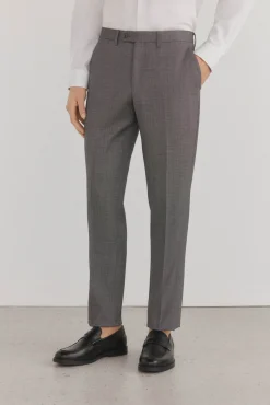 Pedro del Hierro Pantalón ojo de perdiz bi-stretch slim fit Gris Outlet