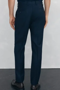Pedro del Hierro Pantalón ojo de perdiz bi-stretch slim fit Azul Online