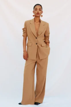 Cortefiel Pantalón pinzas Beige Online