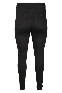 Vero Moda Curve Pantalón pitillo talla grande Negro Clearance