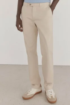Pedro del Hierro Pantalón premium chino ligero regular fit Beige Clearance