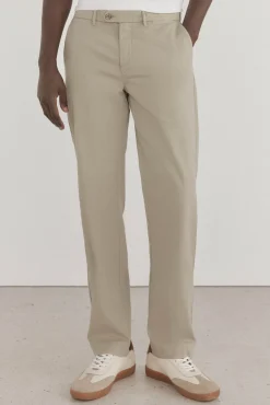 Pedro del Hierro Pantalón premium chino ligero regular fit Verde Online