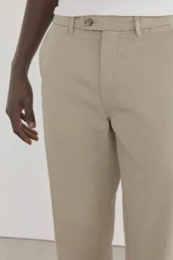 Pedro del Hierro Pantalón premium chino ligero regular fit Verde Online