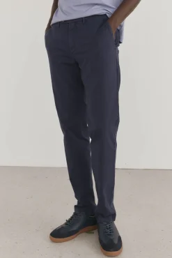 Pedro del Hierro Pantalón premium chino ligero slim fit Azul Outlet