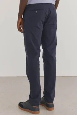 Pedro del Hierro Pantalón premium chino ligero slim fit Azul Outlet
