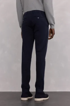 Pedro del Hierro Pantalón premium chino slim fit Azul