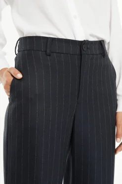 System Action Pantalón raya diplomática azul Hot