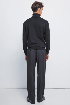 Springfield Pantalón rayas straight fit gris Discount