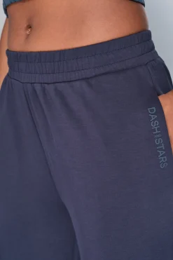 Dash and Stars Pantalón recto ancho oscuro azul Discount