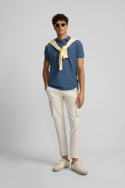 Silbon Pantalón sport cargo casual Gris Hot