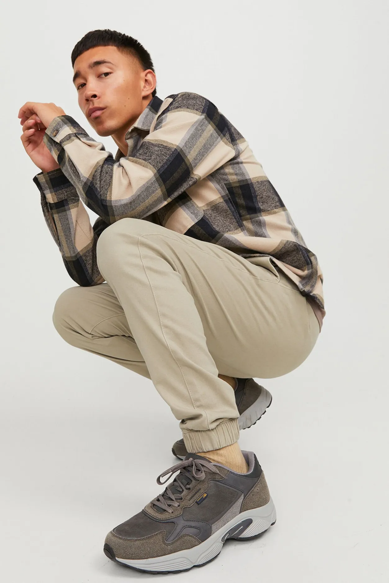 Jack & Jones Pantalón tipo Jogger beige Discount