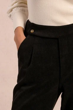 Molly Bracken Pantalón tobillero en tejido de micropana Negro Online