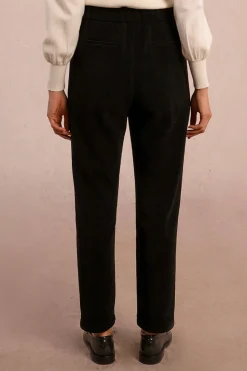 Molly Bracken Pantalón tobillero en tejido de micropana Negro Online
