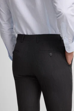 Silbon Pantalón traje clasico espiga Gris Best