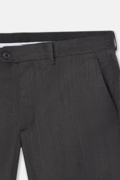 Silbon Pantalón traje clasico espiga Gris Best
