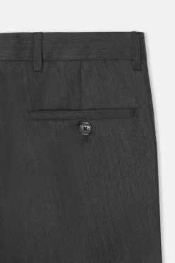 Silbon Pantalón traje clasico espiga Gris Best