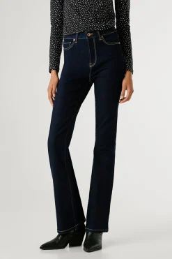 Pepe Jeans Pantalón vaquero acampanado tiro alto azul Outlet