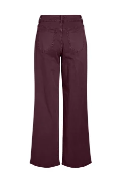 Vila Pantalón vaquero con bolsillos delanteros Morado