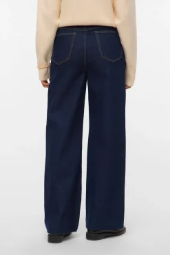 Vero Moda Pantalón vaquero detalle cadena Azul marino Discount