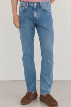 Pedro del Hierro Pantalón vaquero premium flex regular fit Azul Sale