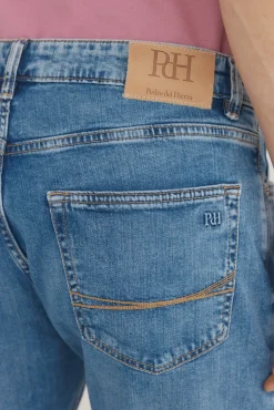 Pedro del Hierro Pantalón vaquero premium flex regular fit Azul Sale