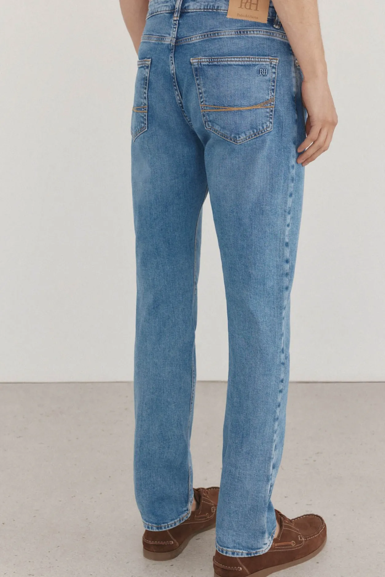 Pedro del Hierro Pantalón vaquero premium flex regular fit Azul Sale