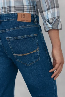 Pedro del Hierro Pantalón vaquero premium flex slim fit Azul Hot