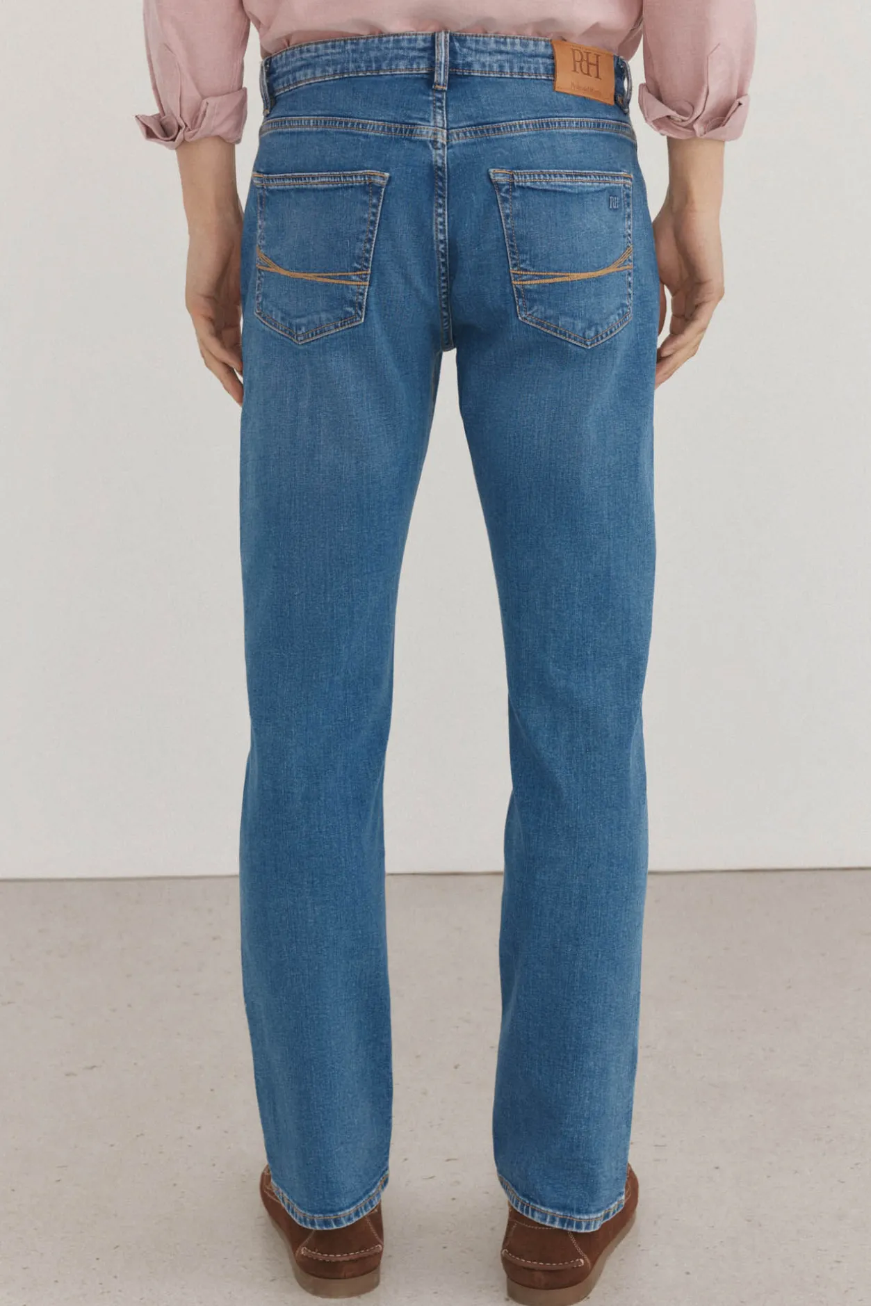 Pedro del Hierro Pantalón vaquero premium flex regular fit Azul Discount