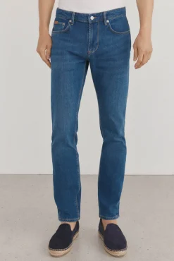 Pedro del Hierro Pantalón vaquero premium flex slim fit Azul Outlet