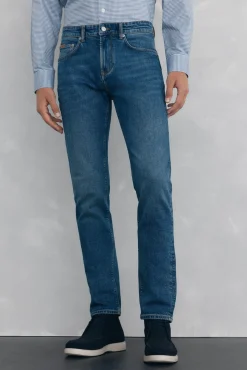 Pedro del Hierro Pantalón vaquero premium flex slim fit Azul Best
