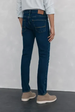 Pedro del Hierro Pantalón vaquero premium flex slim fit Azul Hot