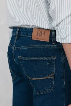 Pedro del Hierro Pantalón vaquero premium flex slim fit Azul Hot