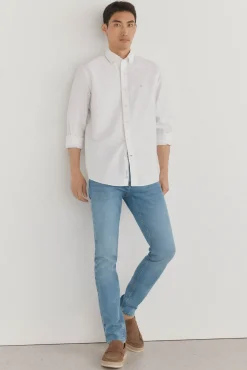 Pedro del Hierro Pantalón vaquero premium flex slim fit Azul Hot