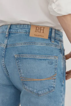 Pedro del Hierro Pantalón vaquero premium flex slim fit Azul Hot