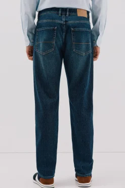 Cortefiel Pantalón vaquero regular fit Azul Hot