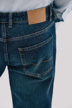 Cortefiel Pantalón vaquero regular fit Azul Hot