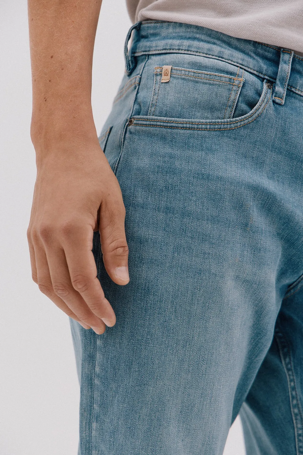 Cortefiel Pantalón vaquero regular fit Azul Best