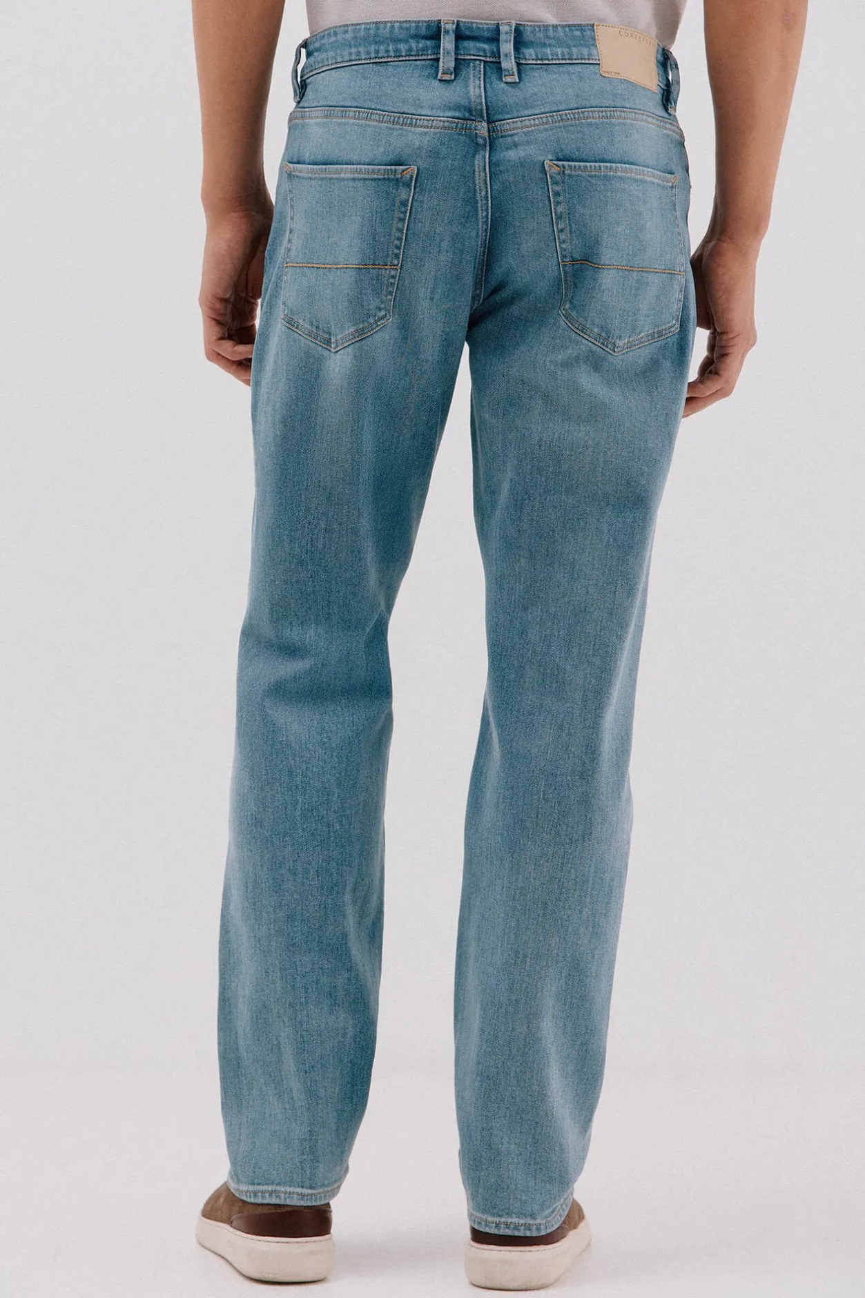 Cortefiel Pantalón vaquero regular fit Azul Best