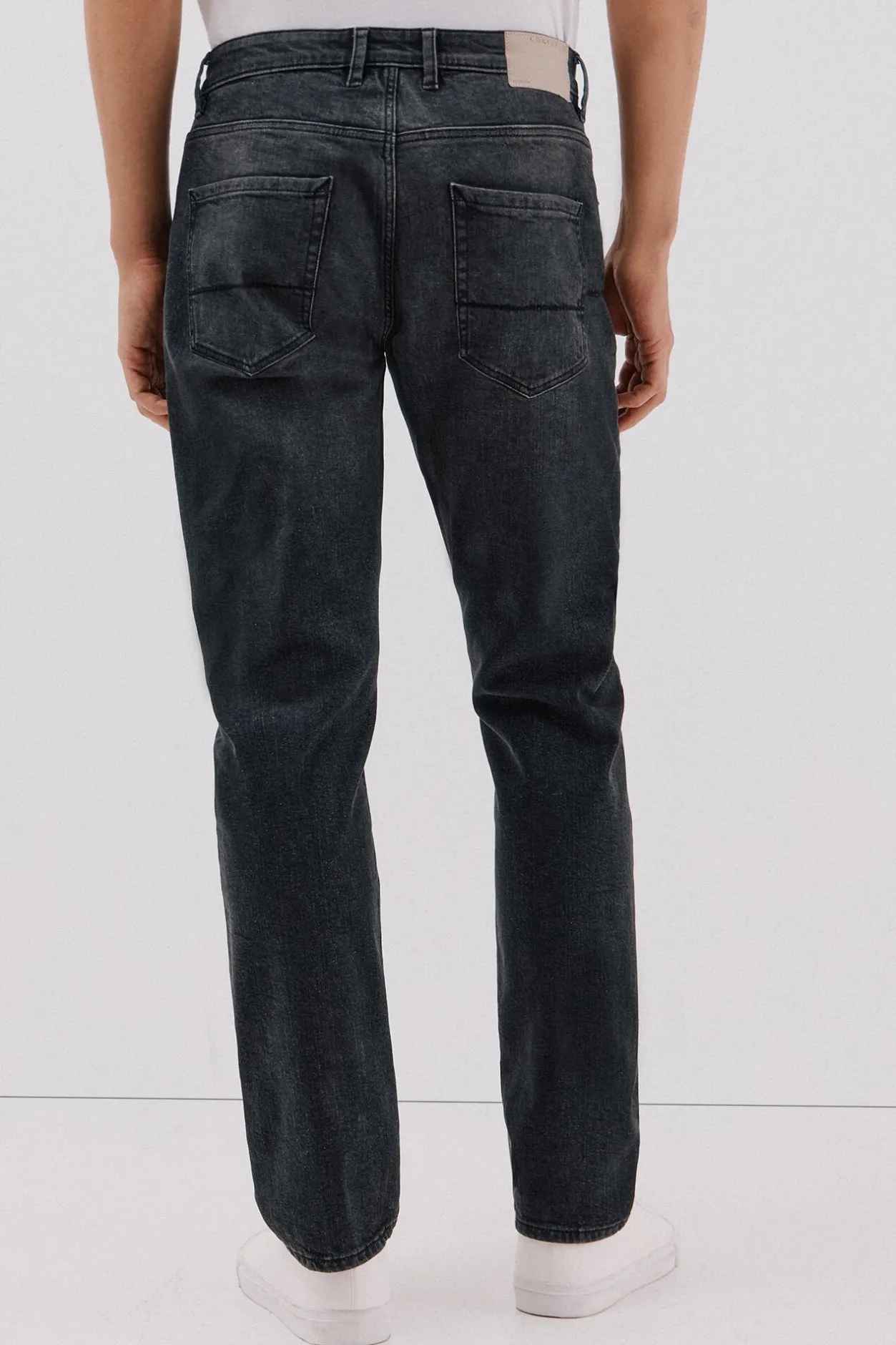 Cortefiel Pantalón vaquero regular fit Gris Best