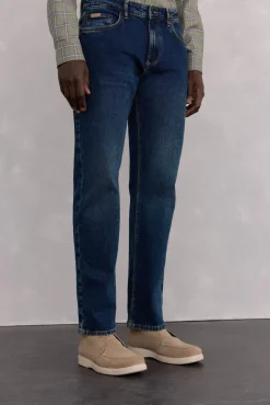 Pedro del Hierro Pantalón vaquero regular fit Azul New