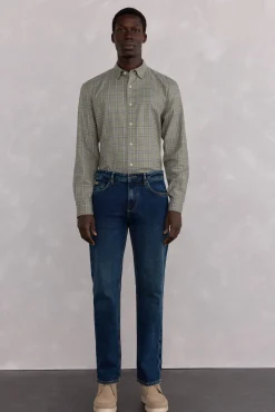 Pedro del Hierro Pantalón vaquero regular fit Azul New