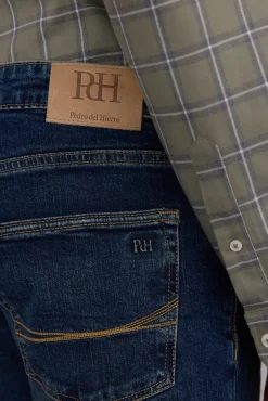 Pedro del Hierro Pantalón vaquero regular fit Azul New