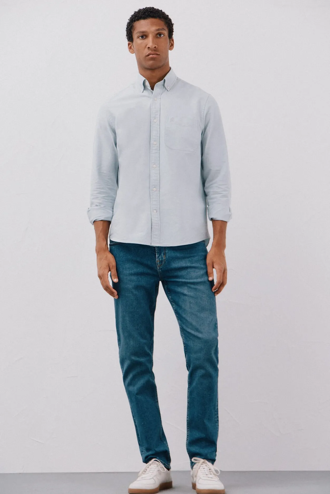 Cortefiel Pantalón vaquero slim fit Azul Sale