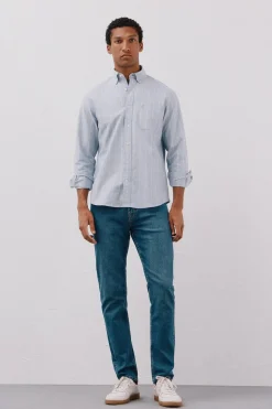 Cortefiel Pantalón vaquero slim fit Azul Sale