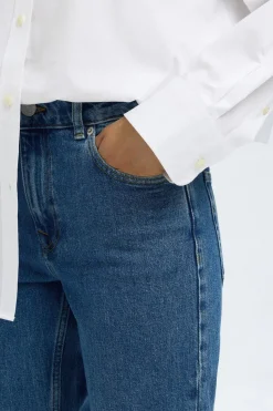 Selected Pantalón vaquero Slim Fit. Azul Clearance