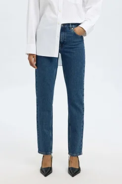 Selected Pantalón vaquero Slim Fit. Azul Clearance